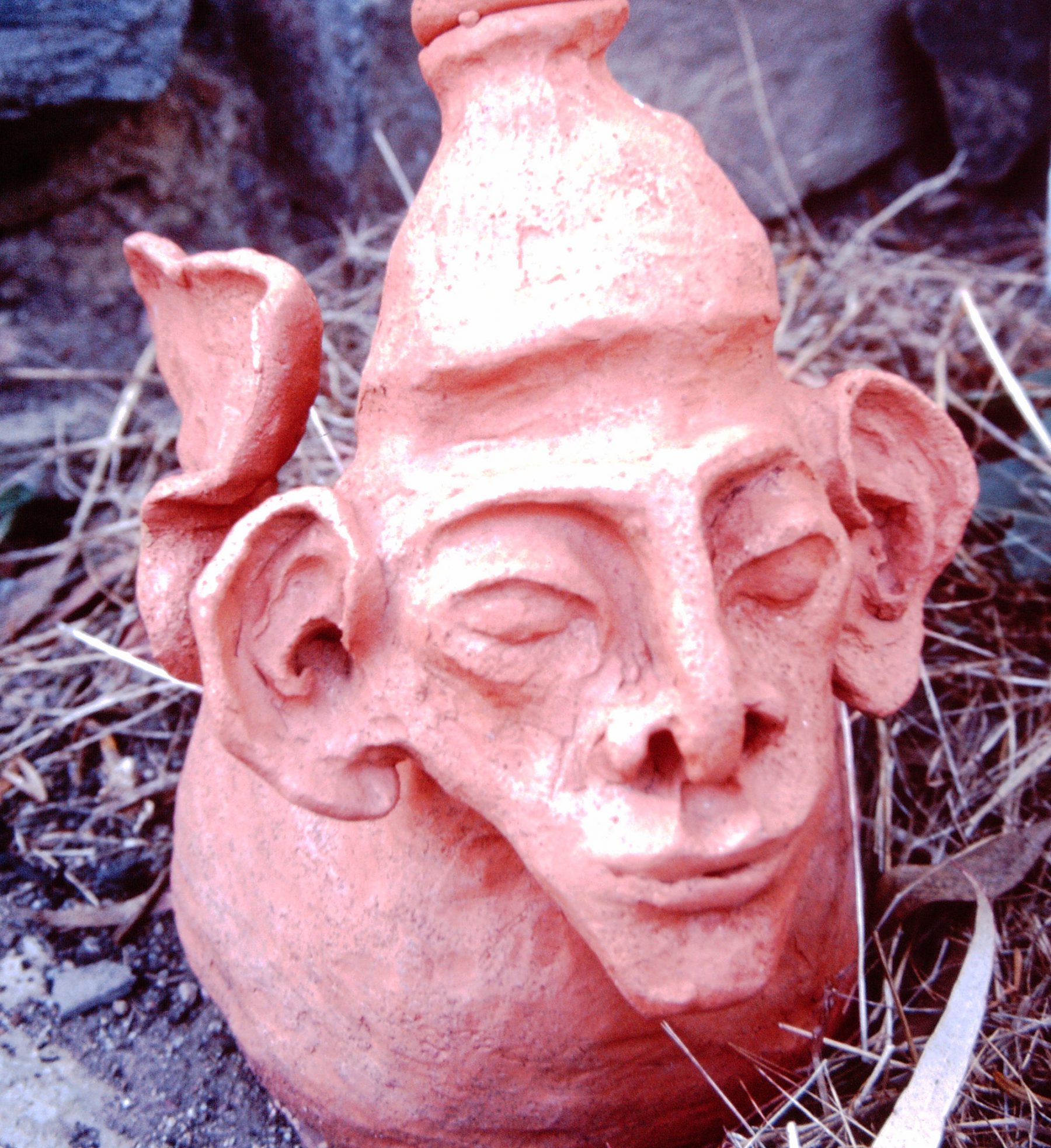 Terracotta boathead Jan Palethorpe